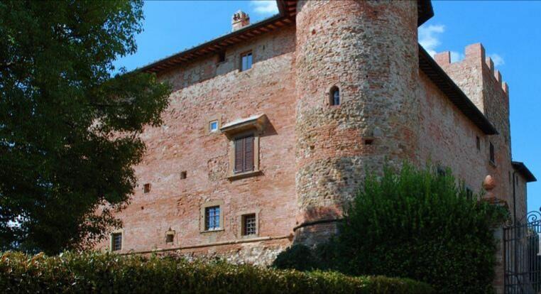 切塔尔多 Castello Di Tavolese酒店 外观 照片