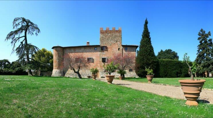 切塔尔多 Castello Di Tavolese酒店 外观 照片