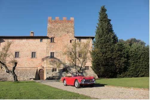 切塔尔多 Castello Di Tavolese酒店 外观 照片